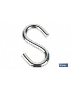 GANCHO EN "S" ZINCADO M-5...