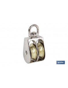 POLEA DOBLE GIRATORIA...