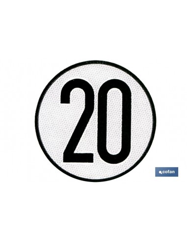 PLACA DE VELOCIDAD HOMOLOGADA 20...