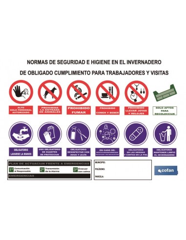 CARTEL MULTISEÑAL 70 X 100 MM (PACK:...