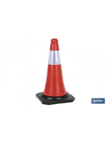 CONO POLIETILENO REFLECTANTE 75 CM...