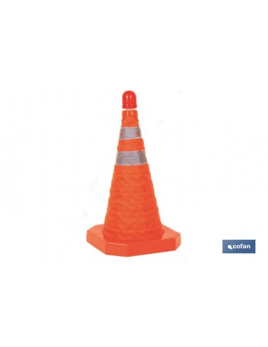 CONO PLEGABLE SIN LUZ 70 CM (PACK: 1...