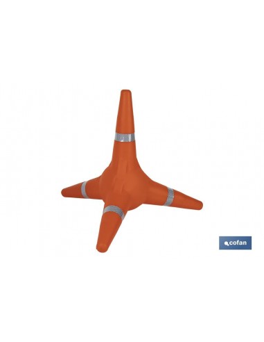 CONO TETRÁPODO REFLECTANTE 38 CM...