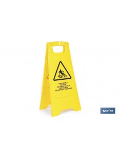 CABALLETE PELIGRO SUELO...