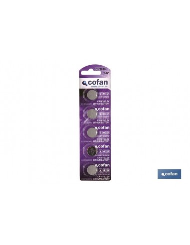 PILA BOTON CR1616/3,0V (PACK: 100 UDS)