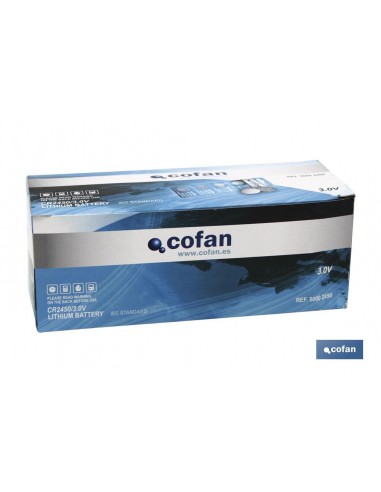 PILA BOTON CR2450/3,0V (PACK: 80 UDS)