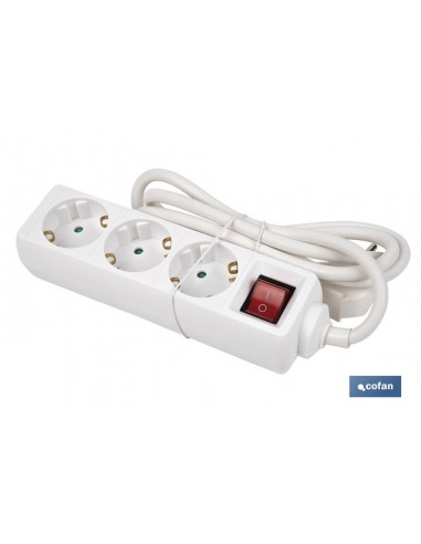 BASE MÚLTIPLE 3T. 1,4M CABLE C/INT....