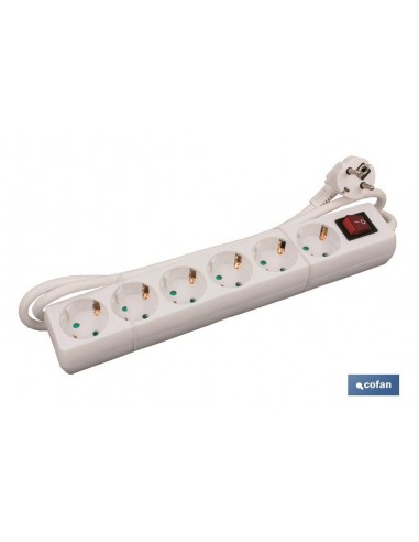 BASE MÚLTIPLE 6T. 1,4M CABLE C/INT....