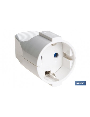 BASE ENCHUFE AEREA BLANCA (16A-250V)...