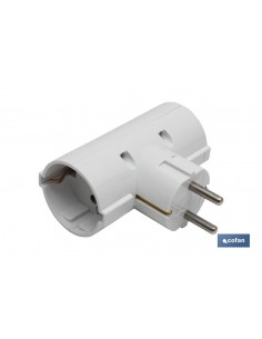 ADAPTADOR SCHUKO 2 VIAS...