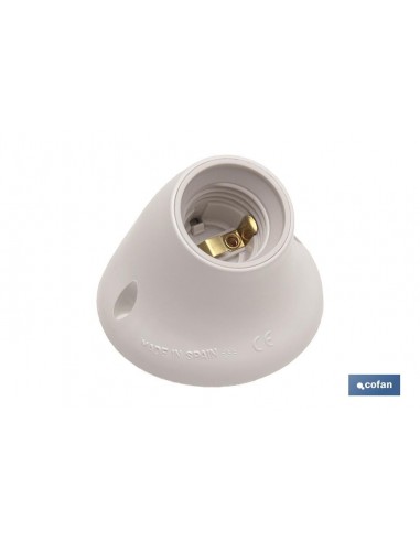 PORTALAMPARAS PARED E27 BLANCO (PACK:...