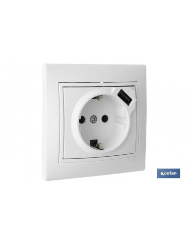 BASE ENCHUFE USB MONOBLOC MODELO...