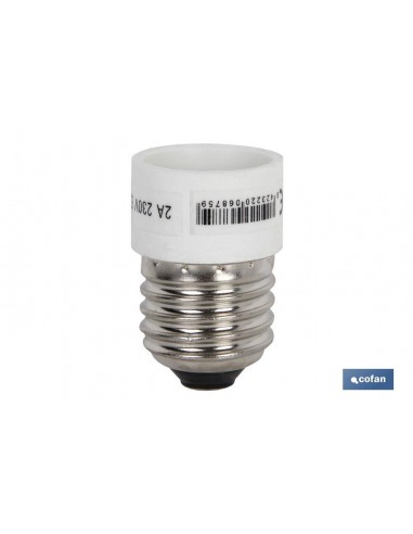 PORTALAMPARAS ADAPTADOR E27 - E14...