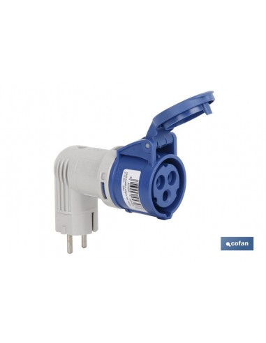 ADAPTADOR INDUSTRIAL 16A 230V IP44...