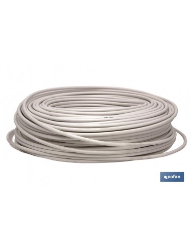 CABLE ANTENA 75 Ohm BLANCO (100 M)...