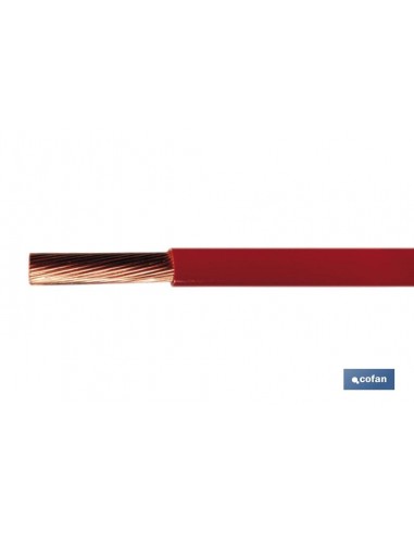 ROLLO CABLE H07V-K 1X1,5MM2 ROJO...