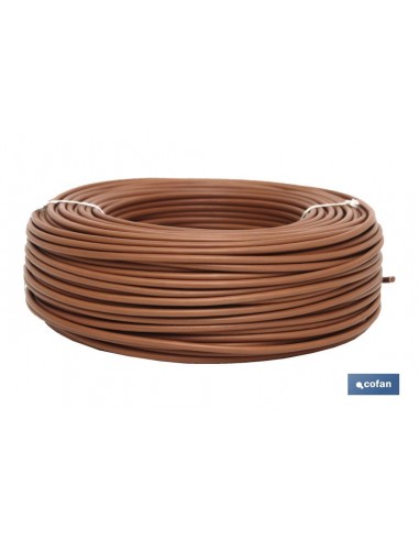 ROLLO CABLE H07V-K 1X6MM2 MARRÓN...