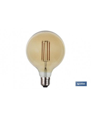 BOMBILLA LED GLOBO ORO E27 4W 280LM...