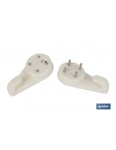 BL 2 UDS CUELGACUADROS 40MM...