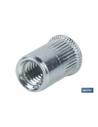 TUERCAS REMACHABLES RANURADAS CABEZA...