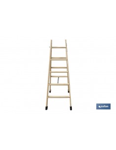 ESCALERA MADERA DOBLE 5... 2