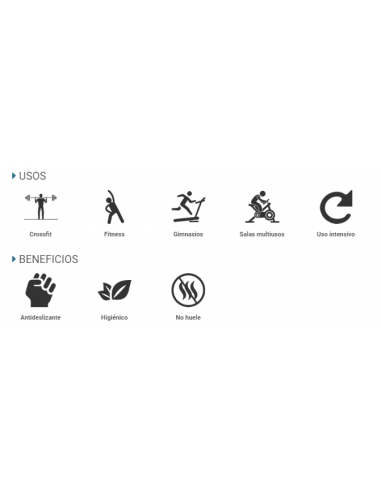 PAVIMENTO DE CAUCHO DEPORTIVO SPORT PLUS