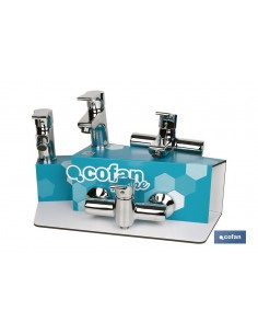 KIT DE GRIFERIA + EXPOSITOR...