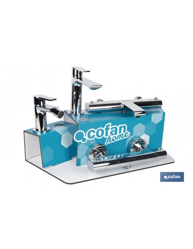 KIT DE GRIFERIA + EXPOSITOR MODELO...