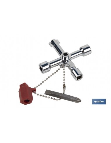 LLAVE DE CABINA 7 PERFILES (PACK: 1 UDS)