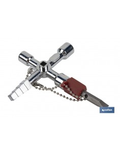 LLAVE DE CABINA 10 PERFILES...