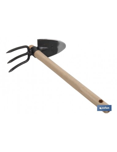 ZACHO CURVO 3 PUNTAS Y MANGO DE...