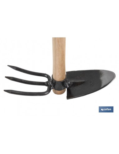 ZACHO CURVO 3 PUNTAS Y MANGO DE...