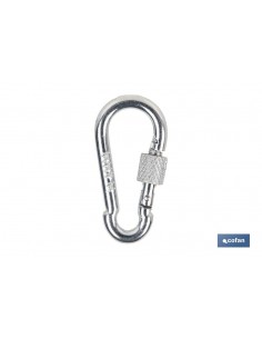 MOSQUETON CON SEGURO M-4X40...