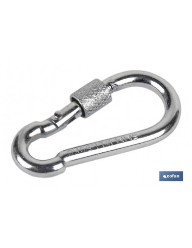 MOSQUETON CON SEGURO M-4X40 (PACK:...