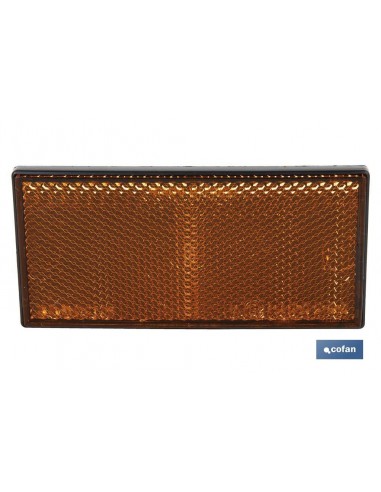 CATADIÓPTRICO RECTANGULAR ÁMBAR 106 X...