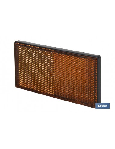 CATADIÓPTRICO RECTANGULAR ÁMBAR 106 X...