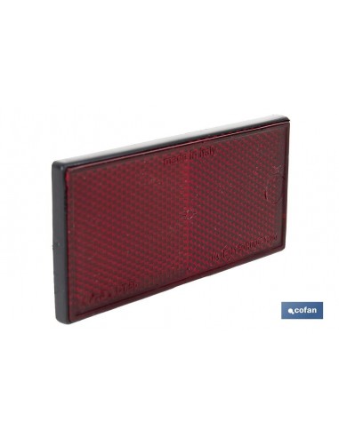 CATADIÓPTRICO RECTANGULAR ROJO 106 X...