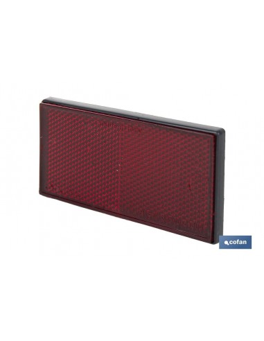 CATADIÓPTRICO RECTANGULAR ROJO 106 X...