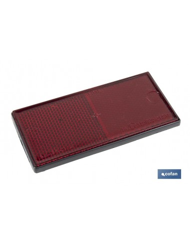 CATADIÓPTRICO RECTANGULAR ROJO 106 X...