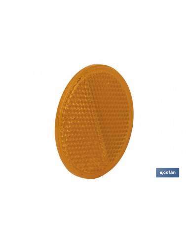 CATADIÓPTRICO REDONDO ÁMBAR Ø 55 MM...