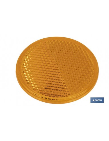 CATADIÓPTRICO REDONDO ÁMBAR Ø 55 MM...