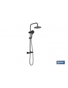 COLUMNA DE DUCHA NEGRA CON...