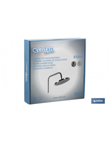 CABEZAL DUCHA REDONDO Ø 300 MM (PACK:...