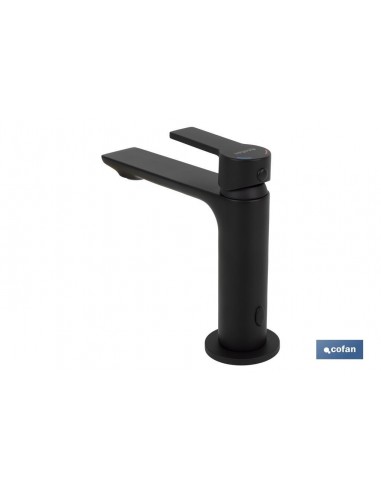 GRIFO MONOMANDO LAVABO NEGRO MATE...