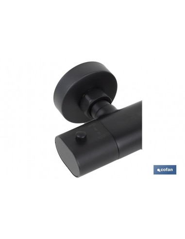 GRIFO TERMOSTATICO BAÑERA NEGRO MATE...