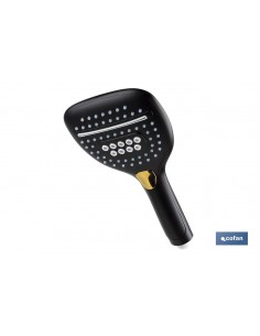 MANGO DUCHA NEGRO MATE 3...