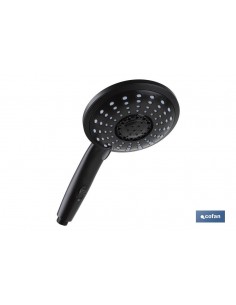 MANGO DUCHA NEGRO MATE 5...