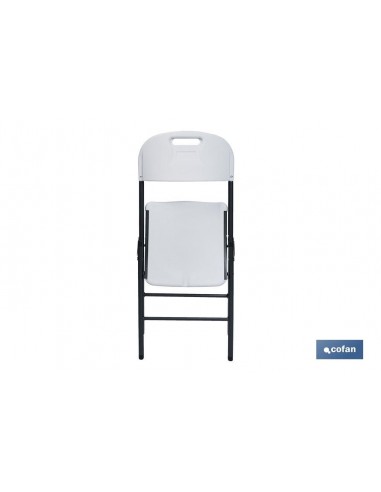 SILLA PLEGABLE BLANCA 46x53x88 CM...