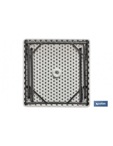 MESA PLEGABLE CUADRADA BLANCA...