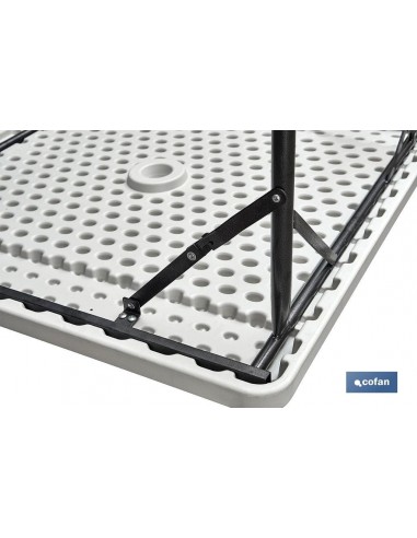 MESA PLEGABLE CUADRADA BLANCA...